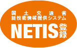 国土交通省新技術情報提供システムNETIS登録